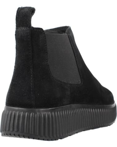 GEOX D GRAISY BLACK ANKLE BOOTS C9999 C9999