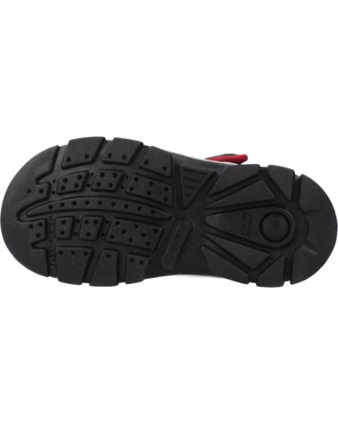 GEOX B FLANFIL BOY ABX BLACK BOOTS C0048 C0048