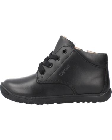 GEOX B MACCHIA BOY C9999 BLACK BOOTS C9999