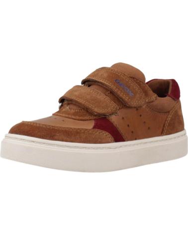 GEOX BOYS' SNEAKERS B NASHIK BOY LIGHT BROWN C6078 C6078