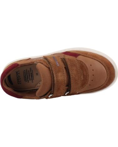 GEOX BOYS' SNEAKERS B NASHIK BOY LIGHT BROWN C6078 C6078