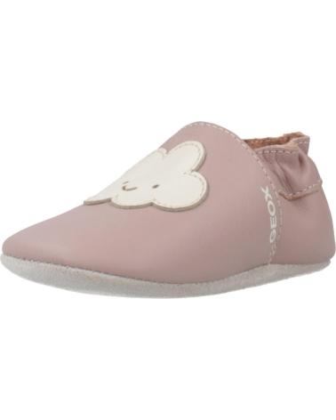 GEOX B GLOVIEDOO C8047 BOOTIES WITH CLOUD DESIGN - PINK C8047