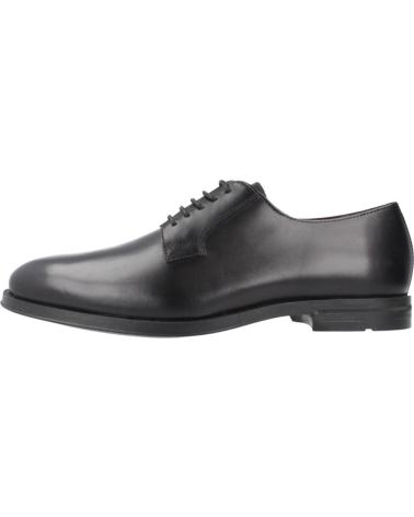 GEOX U DECIO BLACK DRESS SHOES C9999 C9999
