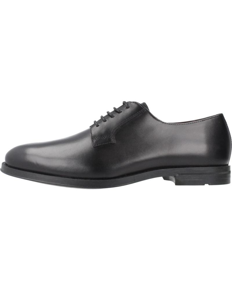 GEOX U DECIO BLACK DRESS SHOES C9999 C9999