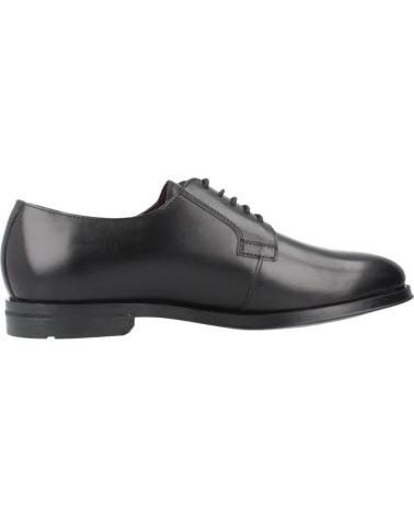 GEOX U DECIO BLACK DRESS SHOES C9999 C9999