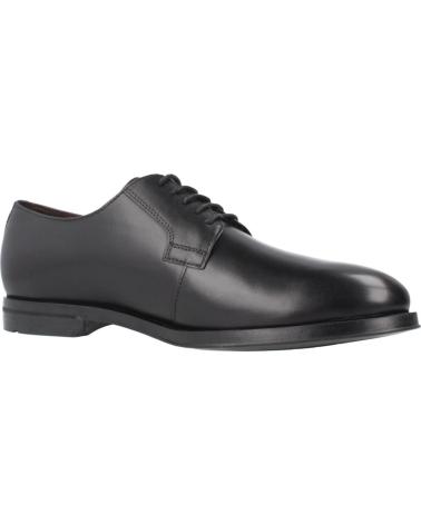 GEOX U DECIO BLACK DRESS SHOES C9999 C9999