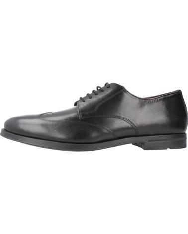 GEOX U DECIO BLACK DRESS SHOES C9999 C9999