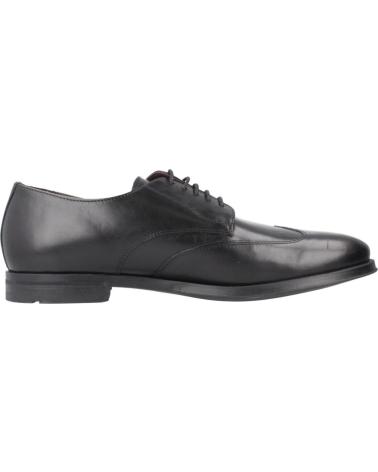 GEOX U DECIO BLACK DRESS SHOES C9999 C9999