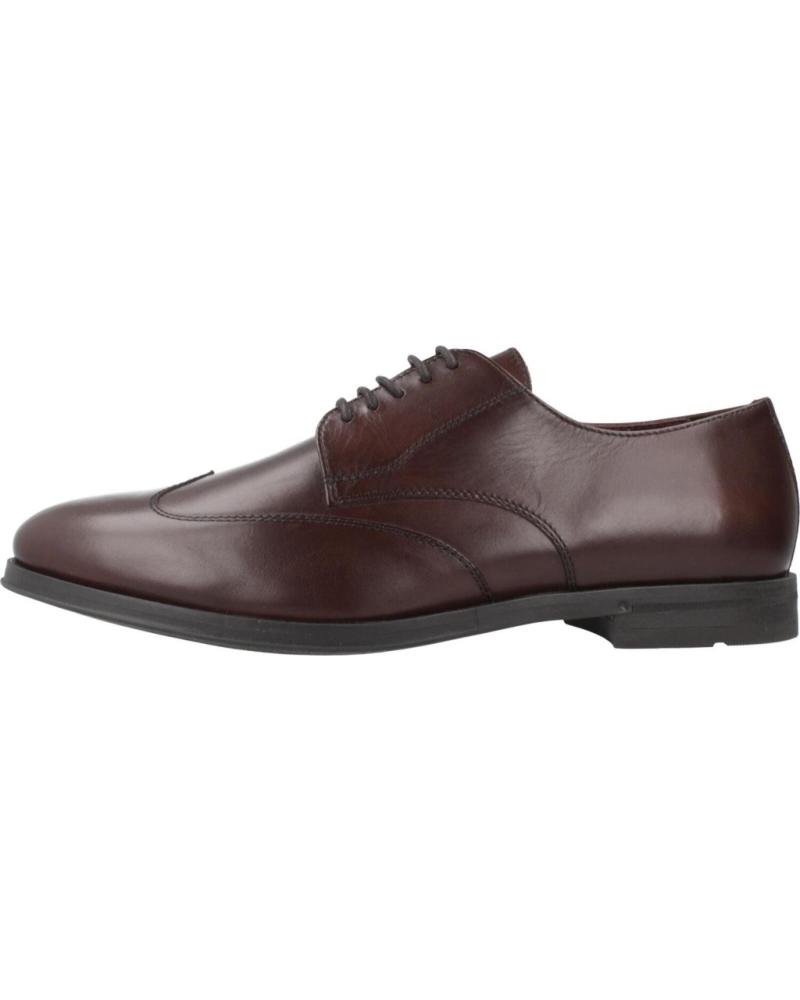 GEOX U DECIO BROWN DRESS SHOES C6006 C6006