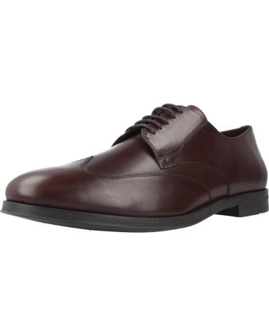 GEOX U DECIO BROWN DRESS SHOES C6006 C6006
