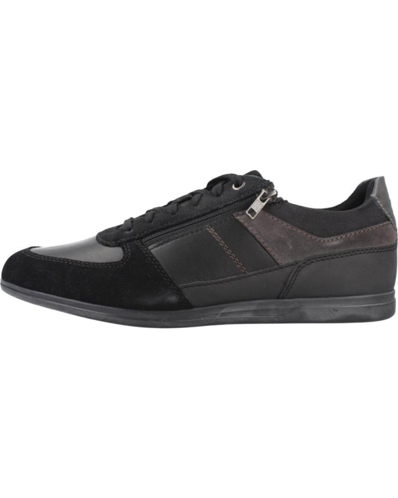 GEOX U RENAN BLACK SNEAKERS C9270 FOR MEN C9270