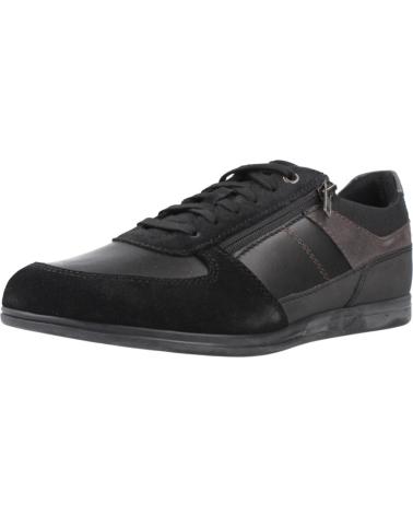 GEOX U RENAN BLACK SNEAKERS C9270 FOR MEN C9270