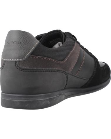 GEOX U RENAN BLACK SNEAKERS C9270 FOR MEN C9270