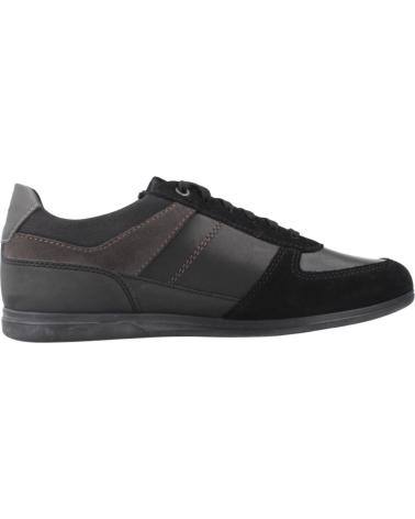 GEOX U RENAN BLACK SNEAKERS C9270 FOR MEN C9270