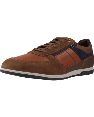 GEOX ZAPATILLAS HOMBRE MODELO U RENAN COLOR MARRON C6GF4