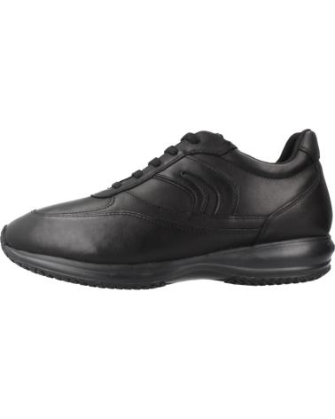 GEOX UOMO HAPPY C9999 BLACK SNEAKERS C9999