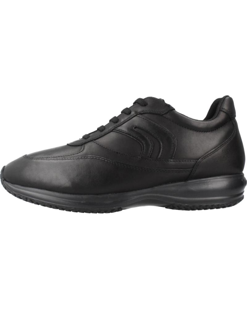 GEOX UOMO HAPPY C9999 BLACK SNEAKERS C9999