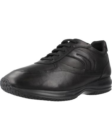 GEOX UOMO HAPPY C9999 BLACK SNEAKERS C9999