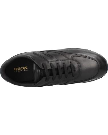 GEOX UOMO HAPPY C9999 BLACK SNEAKERS C9999