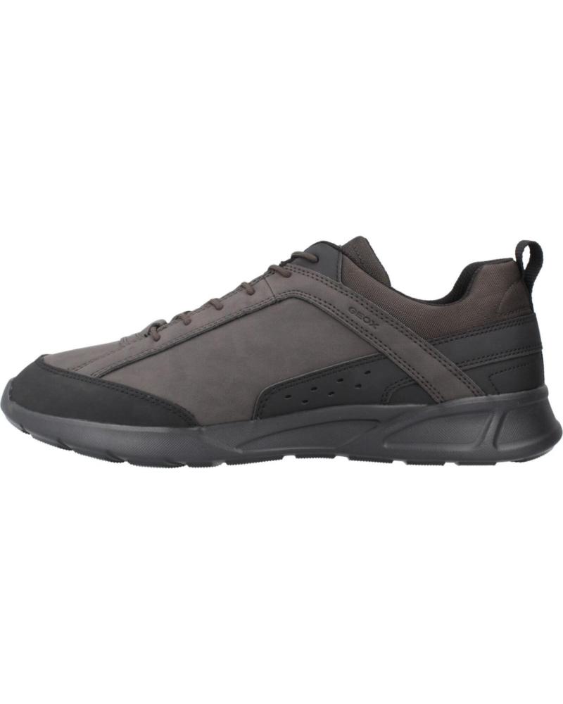 GEOX U SANZIO C6T9B BROWN SNEAKERS C6T9B