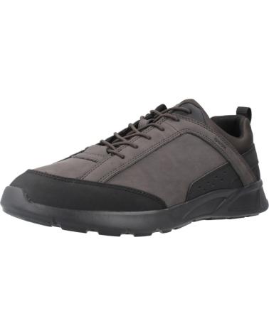 GEOX U SANZIO C6T9B BROWN SNEAKERS C6T9B