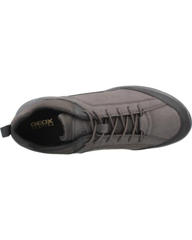 GEOX U SANZIO C6T9B BROWN SNEAKERS C6T9B
