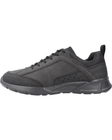 GEOX U SANZIO BLACK SNEAKERS C9999 C9999