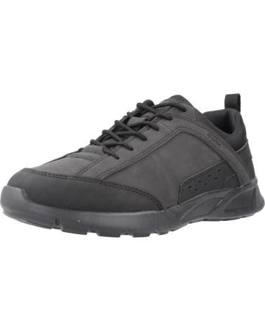 GEOX U SANZIO BLACK SNEAKERS C9999 C9999