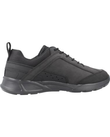 GEOX U SANZIO BLACK SNEAKERS C9999 C9999