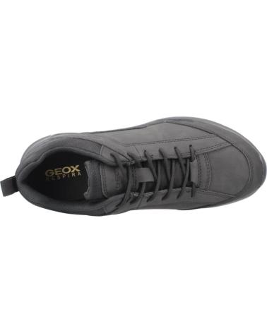 GEOX U SANZIO BLACK SNEAKERS C9999 C9999