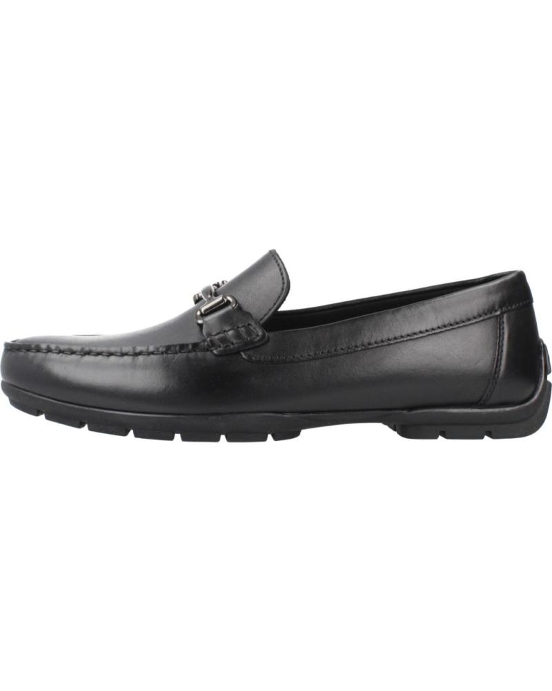 GEOX U MONER W 2FIT BLACK LOAFERS C9999 C9999