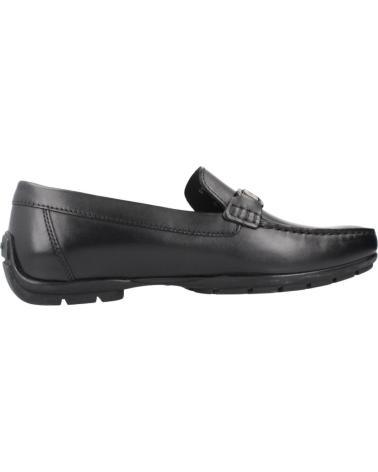 GEOX U MONER W 2FIT BLACK LOAFERS C9999 C9999