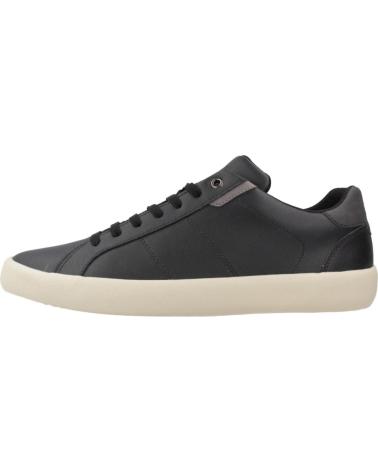 GEOX U AFFILE BLACK CASUAL SNEAKERS C9999 C9999