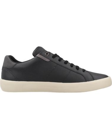 GEOX U AFFILE BLACK CASUAL SNEAKERS C9999 C9999