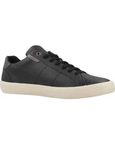 GEOX U AFFILE BLACK CASUAL SNEAKERS C9999 C9999