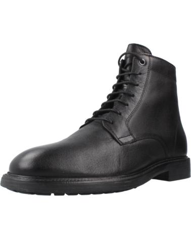BOTINS GEOX U TIBERIO C9999 EM COURO PRETO PARA HOMEM C9999