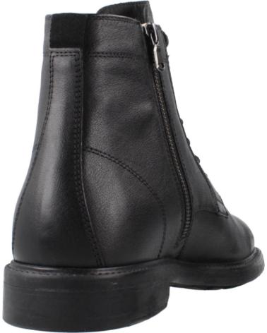 BOTINS GEOX U TIBERIO C9999 EM COURO PRETO PARA HOMEM C9999