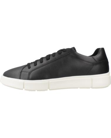 GEOX U PRALI C9999 BREATHABLE BLACK SNEAKERS C9999
