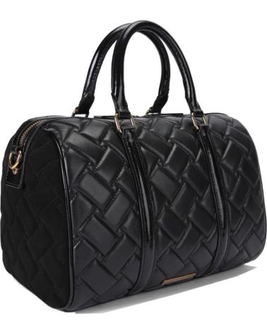 KURT GEIGER LONDON KENSINGTON BOSTON FRINGE HANDTASCHE SCHWARZ BLACK