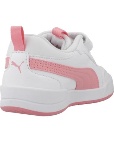 PUMA MULTIFLEX 2 SL V PS - ZAPATILLAS VELCRO BLANCO/ROSA WHITE