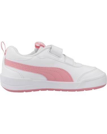 PUMA MULTIFLEX 2 SL V PS - ZAPATILLAS VELCRO BLANCO/ROSA WHITE