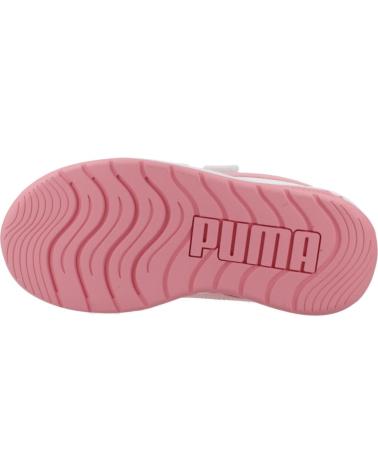 PUMA MULTIFLEX 2 SL V PS - ZAPATILLAS VELCRO BLANCO/ROSA WHITE
