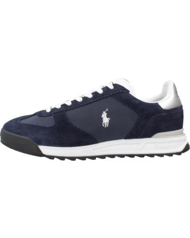 POLO RALPH LAUREN VARICK PP MEN'S SNEAKERS NAVY BLUE AND WHITE NVYWHT