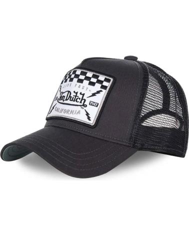 VON DUTCH SQUARE8B TRUCKER CAP ANTHRAZITGRAU NAN