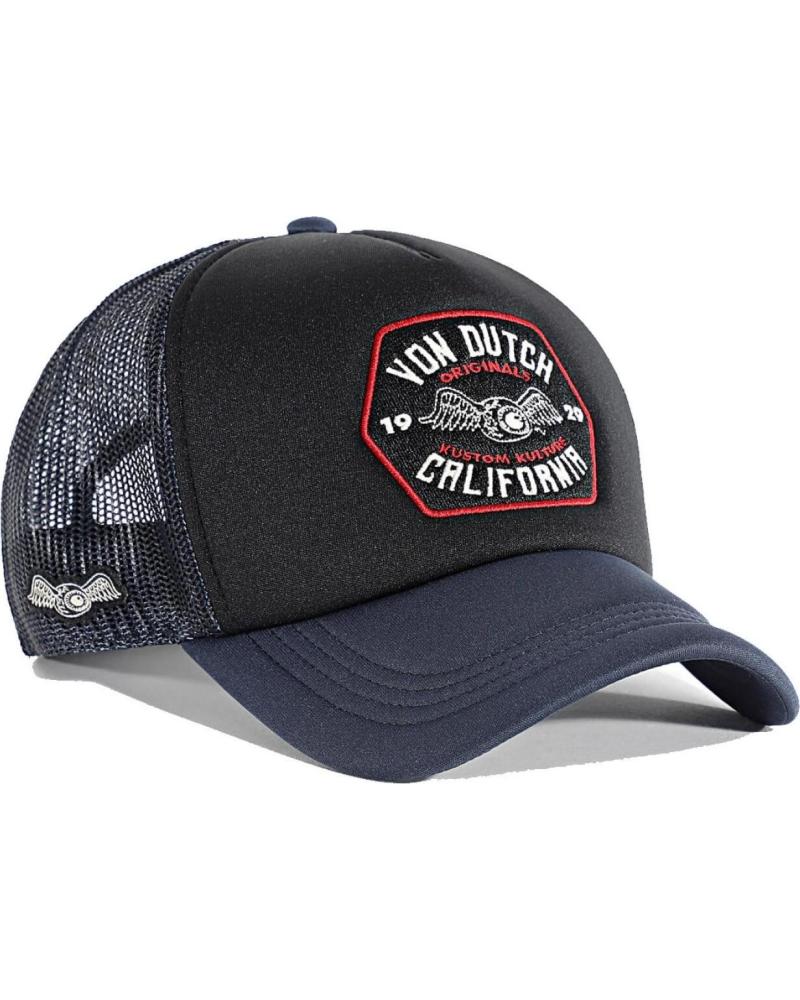 VON DUTCH FOAM 02 KAPPE SCHWARZ UND MARINEBLAU NAN
