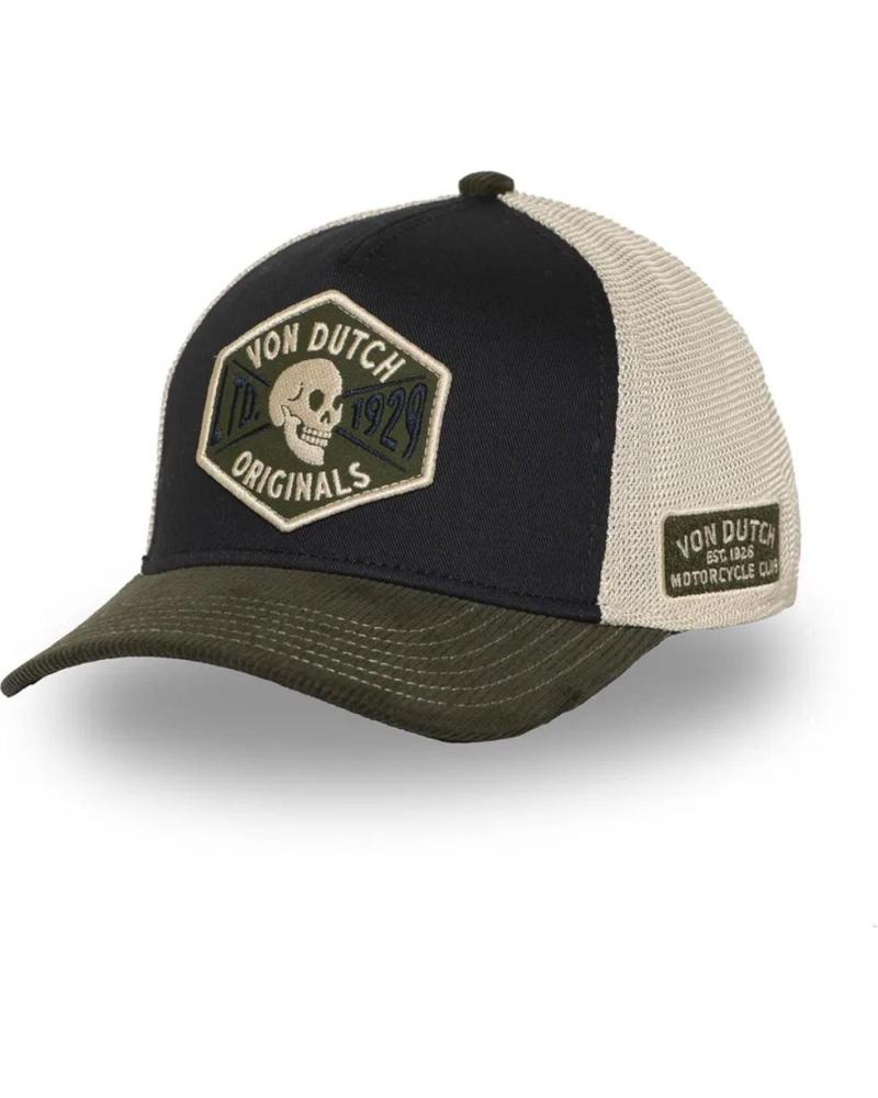 VON DUTCH SEM04 KAPPE GRÜN UND MARINEBLAU NAN
