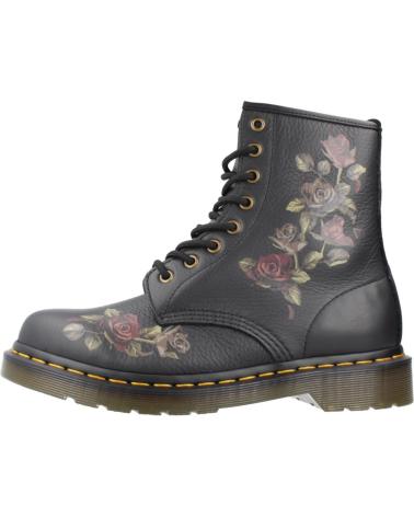 DR. MARTENS 32070001DM FLORAL BLACK BOOTS BLACK