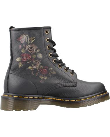 DR. MARTENS 32070001DM FLORAL BLACK BOOTS BLACK