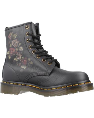 DR. MARTENS 32070001DM FLORAL BLACK BOOTS BLACK