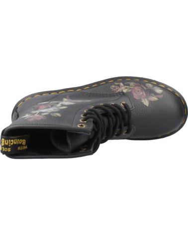 DR. MARTENS 32070001DM FLORAL BLACK BOOTS BLACK